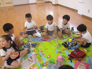 幼年消防クラブ組替式