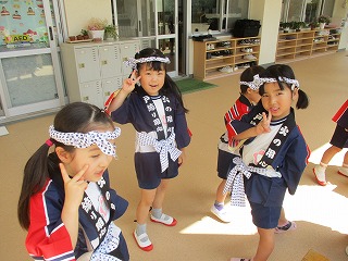 幼年消防クラブ組替式