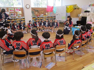 幼年消防クラブ組替式
