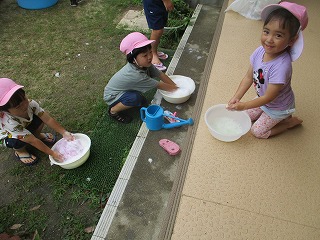 泡遊び３