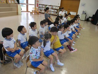 始業式３歳