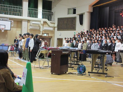 音楽会に向けがんばったことをこれから活かしていきます。