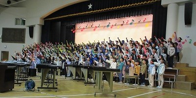音楽会の幕開け、わくわく感いっぱいになる演奏でした。