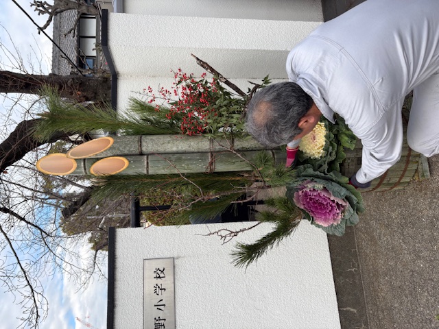 飾り付け仕上げ