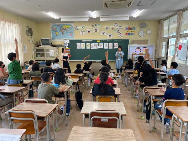 外国語の授業の風景