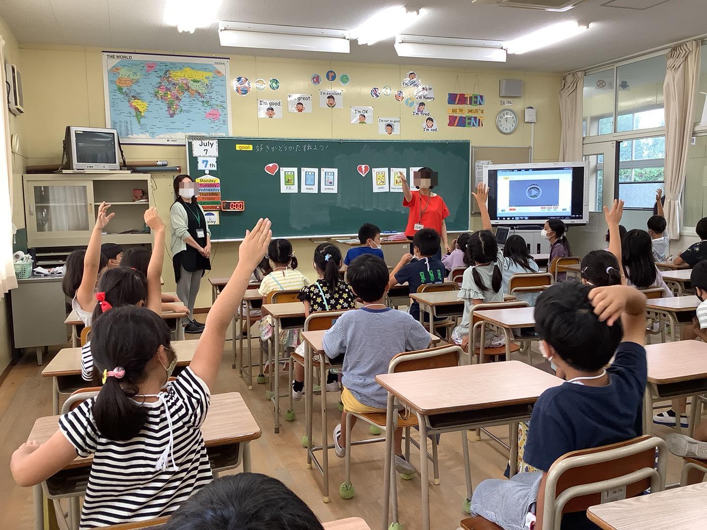 外国語の活動風景