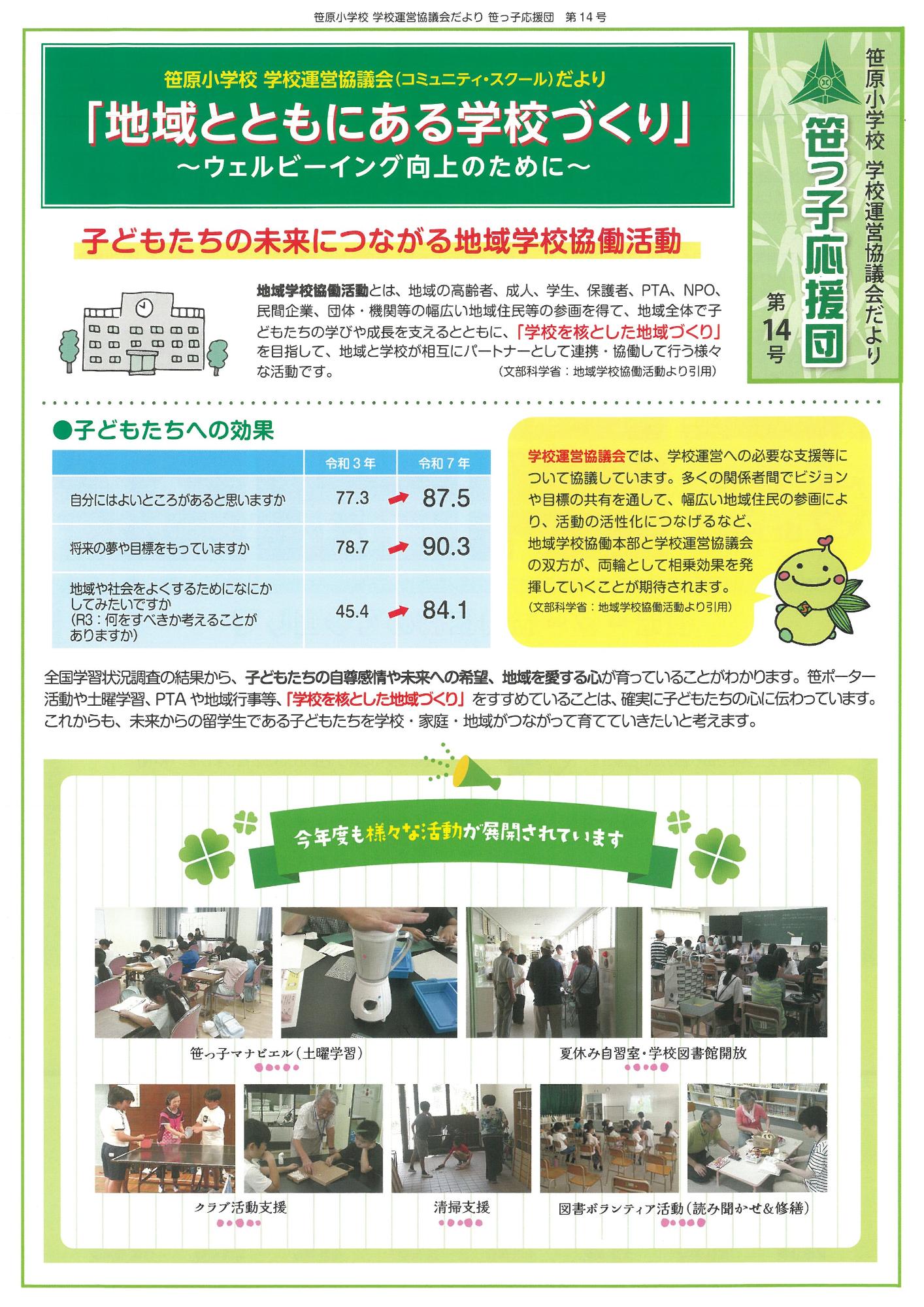 笹っ子応援団_第14号表