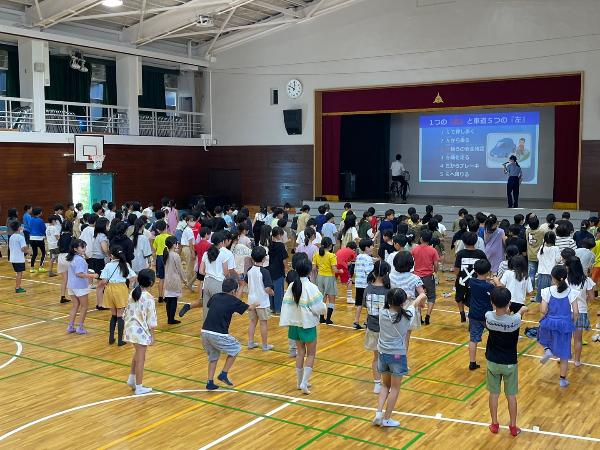 交通安全教室の様子２