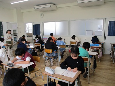 テスト中