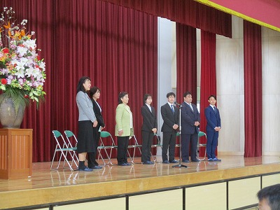 離任された先生方