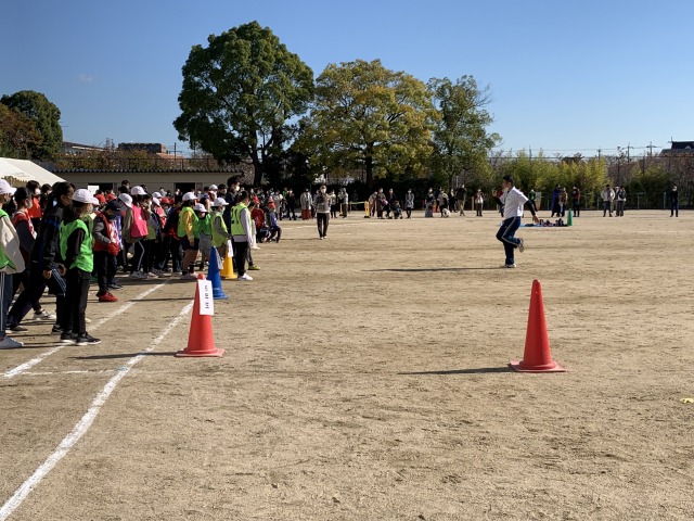 走り方教室は今年も教頭先生