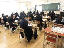 自主学習の様子
