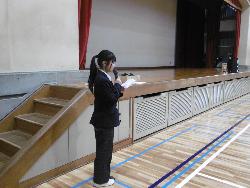 2年生百人一首大会の様子