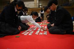 2年生百人一首大会の様子