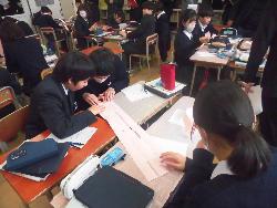 1年生公開授業の様子