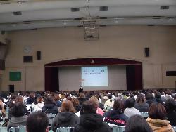 進路説明会の様子