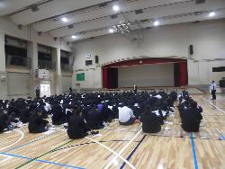事前指導の様子