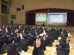 職業講話の様子