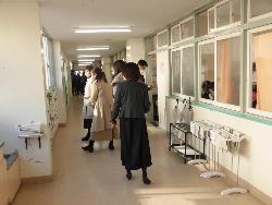 学校運営協議会（授業参観）の様子