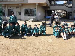 3年生球技大会の様子（応援）