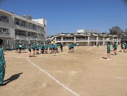 2年生球技大会の様子
