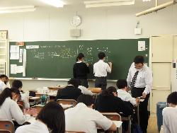 授業の様子（2年生数学）