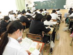 授業の様子（1年生英語）