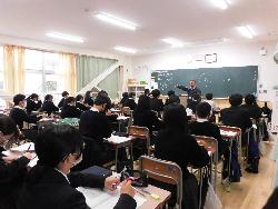 授業の様子（3年生 理科）