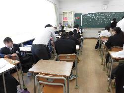 授業の様子（1年生数学）