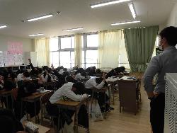 学活のようす（1年生）