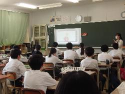 授業の様子（2年生英語科）