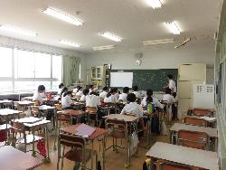 授業の様子（1年生数学）