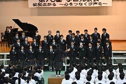 合唱コンクール（3年生金賞クラス）