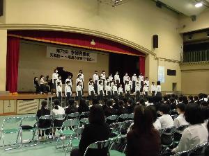 合唱コンクール（1年3組）