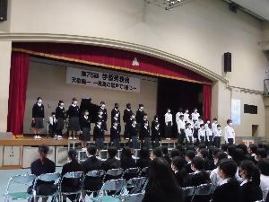 合唱コンクール（1年1組）