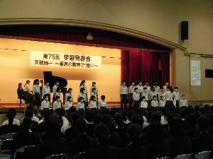合唱コンクール（2年3組）