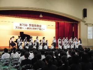 合唱コンクール（2年3組）