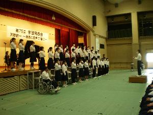 合唱コンクール（3年7組）