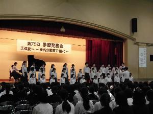 合唱コンクール（2年5組）