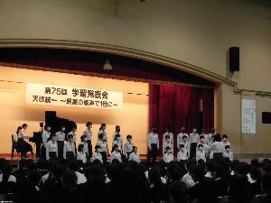 合唱コンクール（2年7組）