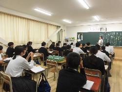 3年生道徳科の授業