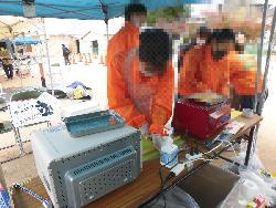 地域活性隊の様子（瑞穂ふれあい祭り）
