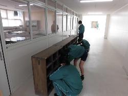 大掃除の様子