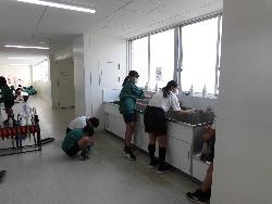 大掃除の様子