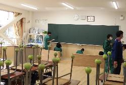 大掃除の様子