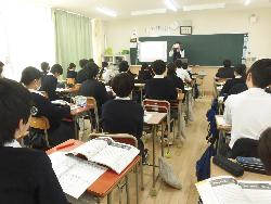 3年生授業の様子（英語）