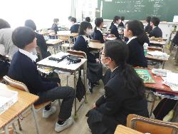 2年生授業の様子（英語）