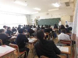 2年生授業の様子（数学）