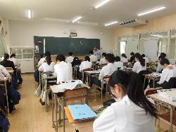 3年生授業の様子（理科）