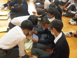 トライやる出発式（事業所別打ち合わせ）